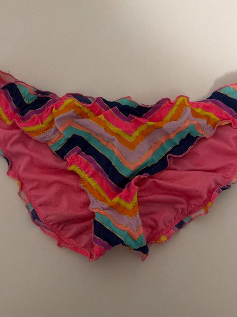 Victoria's Secret multi-colored chevron bikini bottoms